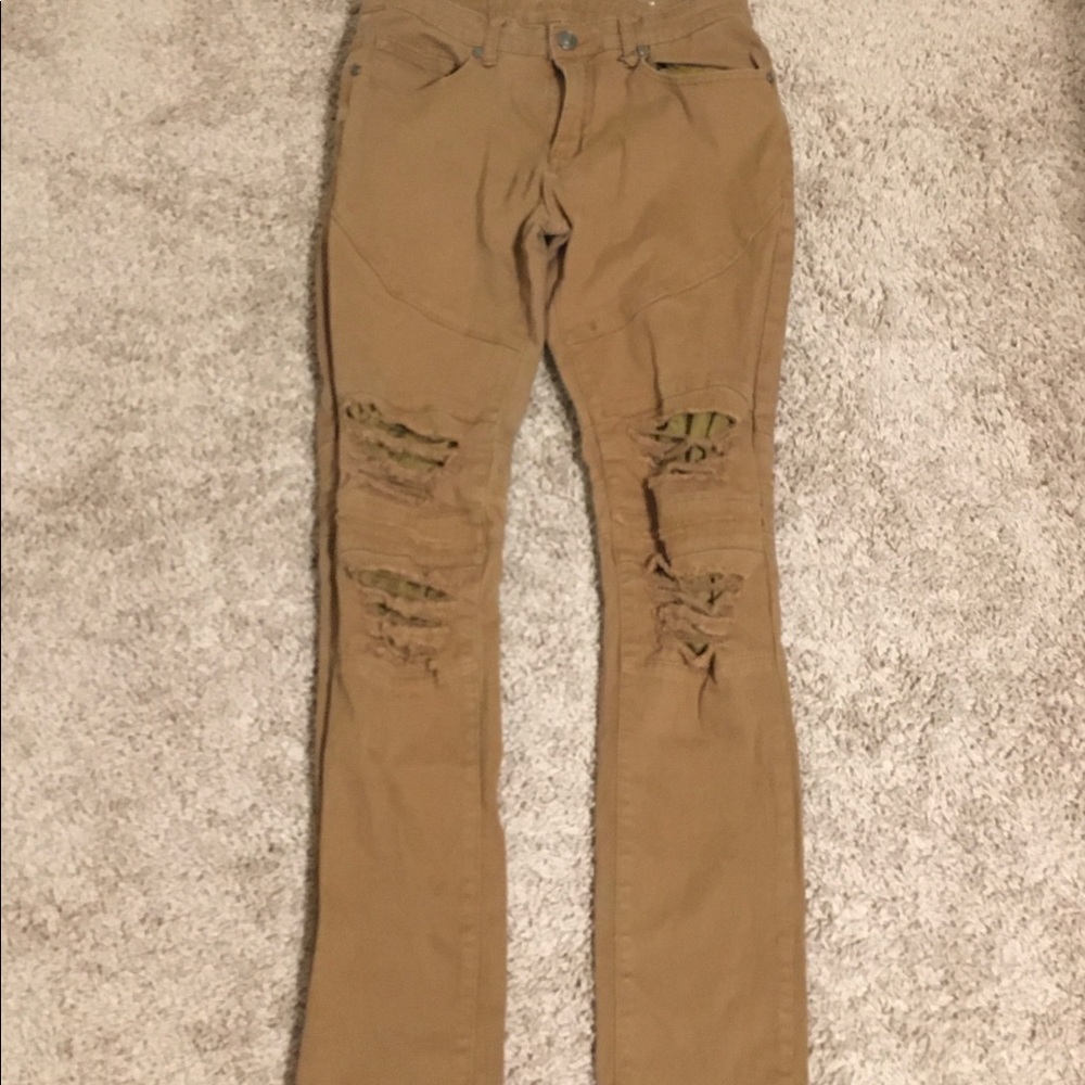 Brown Denim pants